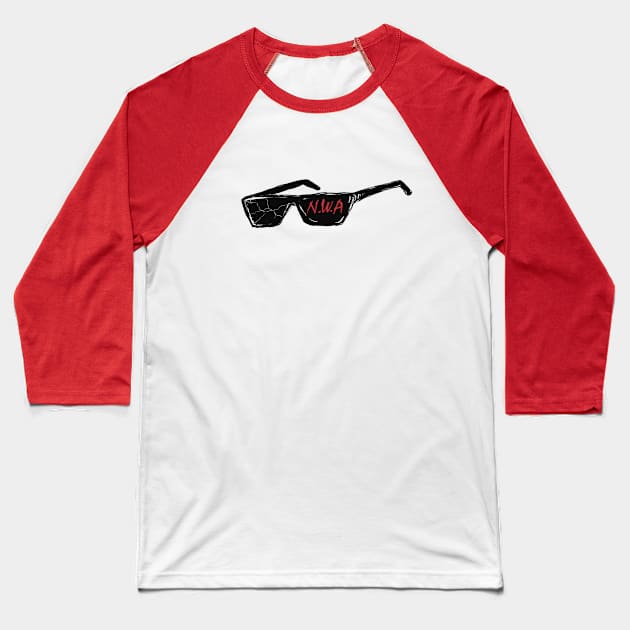 Hip hop Baseball T-Shirt by Paundra